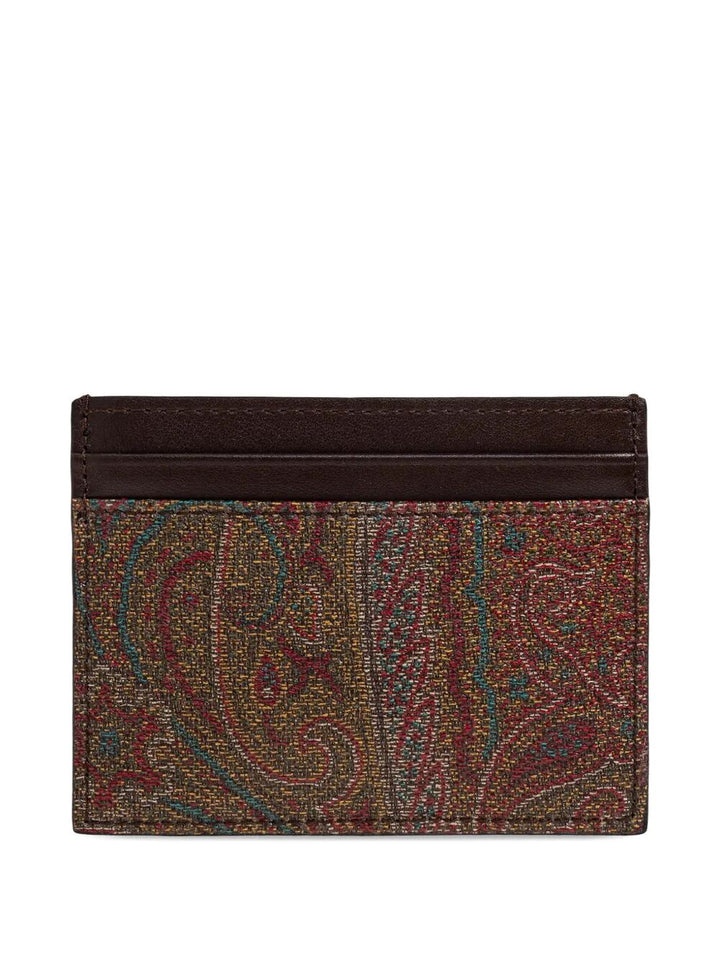 Etro Credit card cases - Brown | f8e752e0963b14c4a71ed05df2d9ecdde7b35e4d