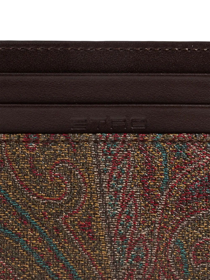 Etro Credit card cases - Brown | 1faabb738d731f91226ddd6a61d1661cfea2ce7f
