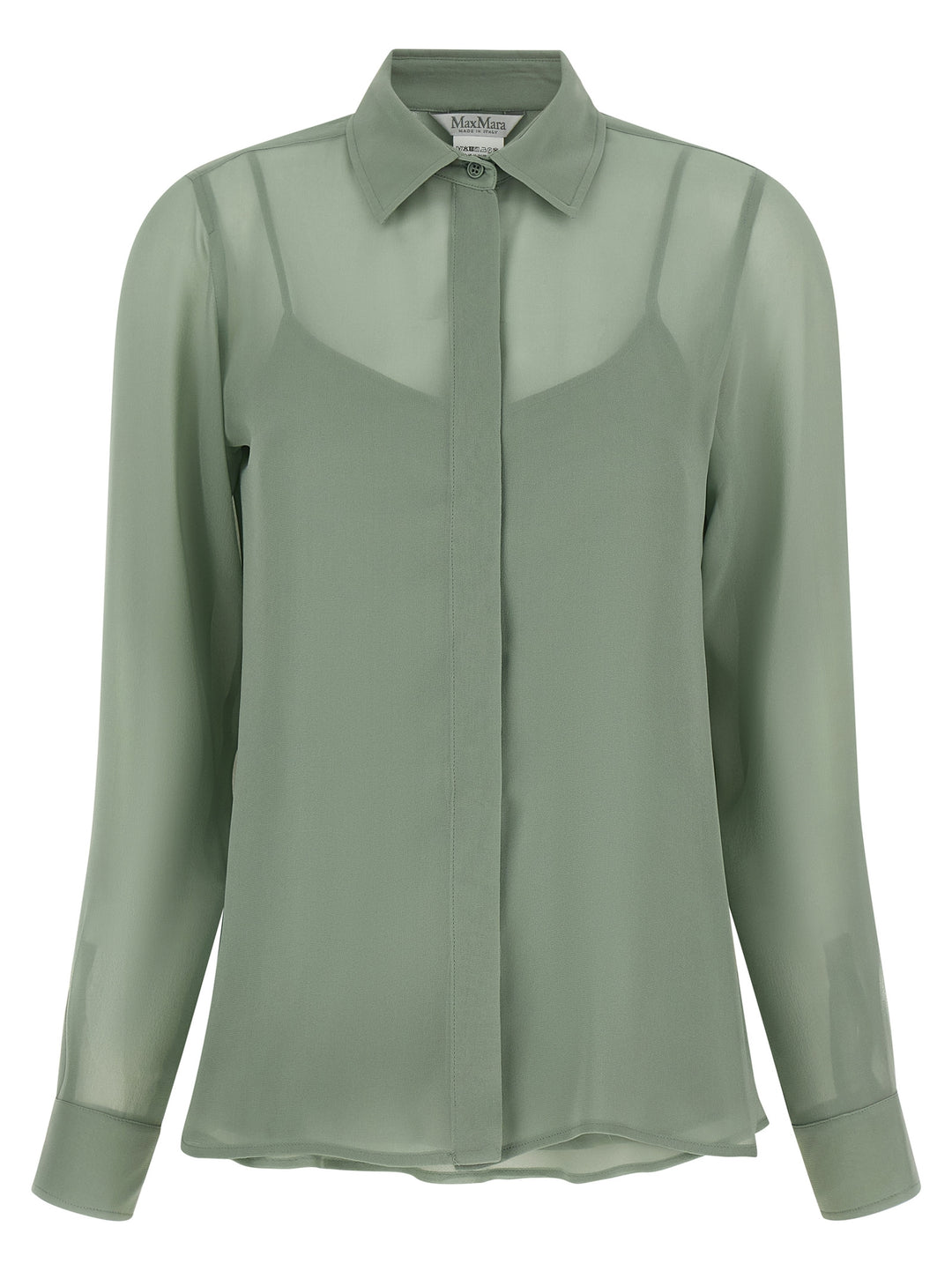 Max Mara Mxmgolfo Shirt and Blouse - Green | ff65621c1526ee0eeb55d07b4befac031cc87063