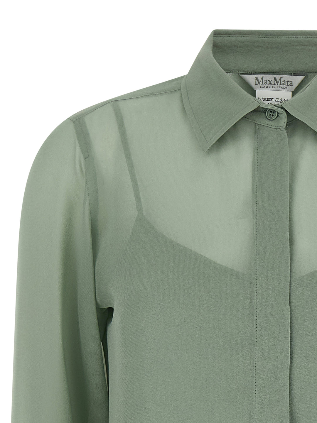 Max Mara Mxmgolfo Shirt and Blouse - Green | 3c8856a2ff49d8f6e9d740c8428a5b9bb1a85d0e