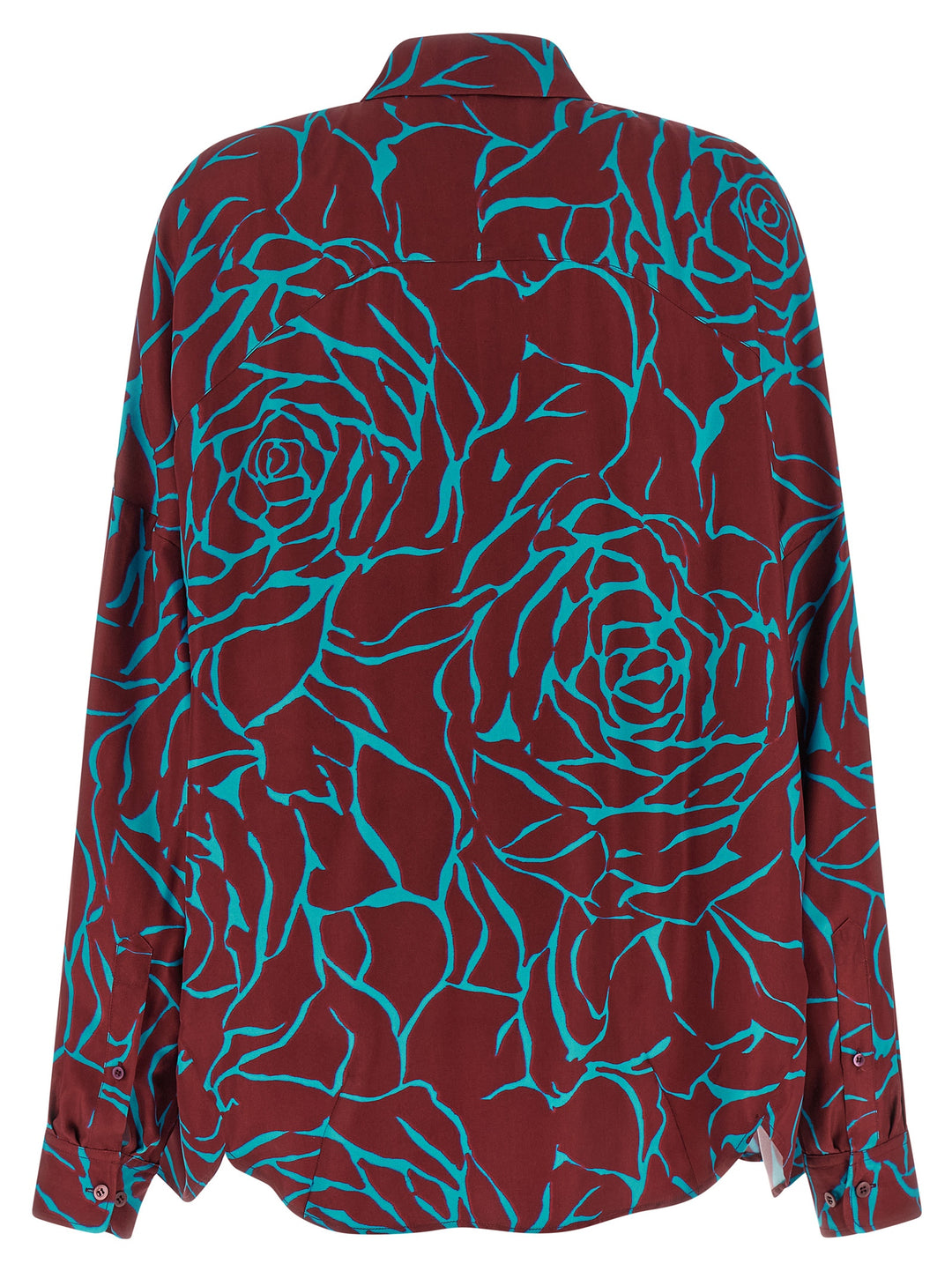 Dries Van Noten  Casia Shirt and Blouse - Bordeaux | fb605be7f40255d90811545e50a0d64eecb8860e