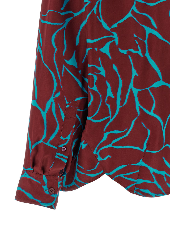 Dries Van Noten  Casia Shirt and Blouse - Bordeaux | 2e4f21db2123b686f23b5891f0456312485a44ff