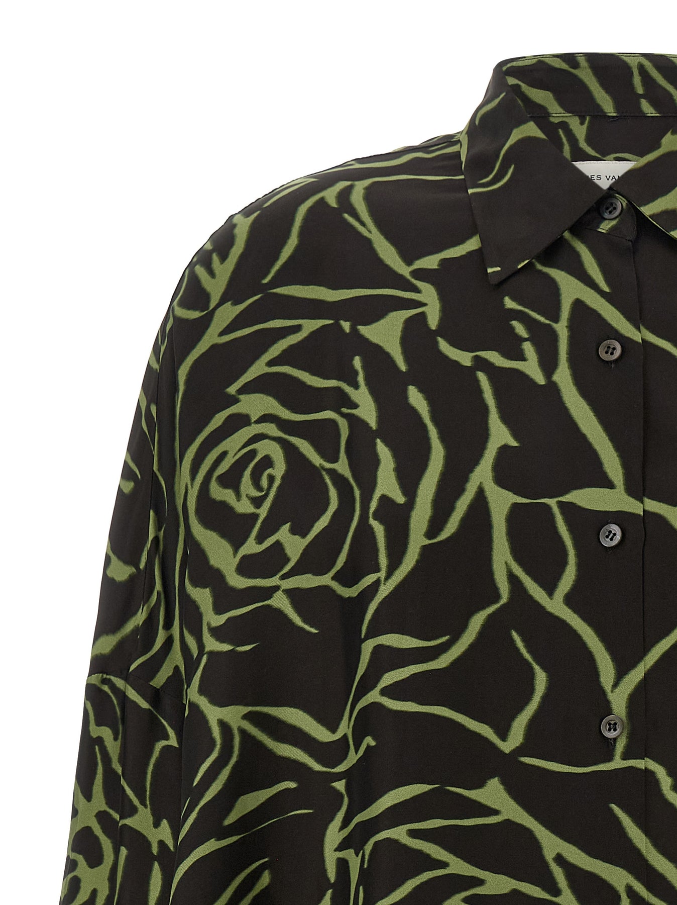 Dries Van Noten Casia Shirt and Blouse - Black | 682095977d0c20cd8684ae34d44fd2b922cd523e
