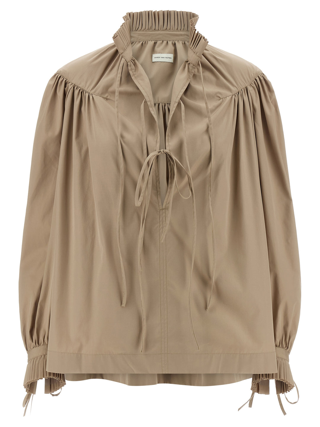 Dries Van Noten  Catya Shirt and Blouse - Beige | e0e0676979331365b075076d7c5c869a48d9db4a