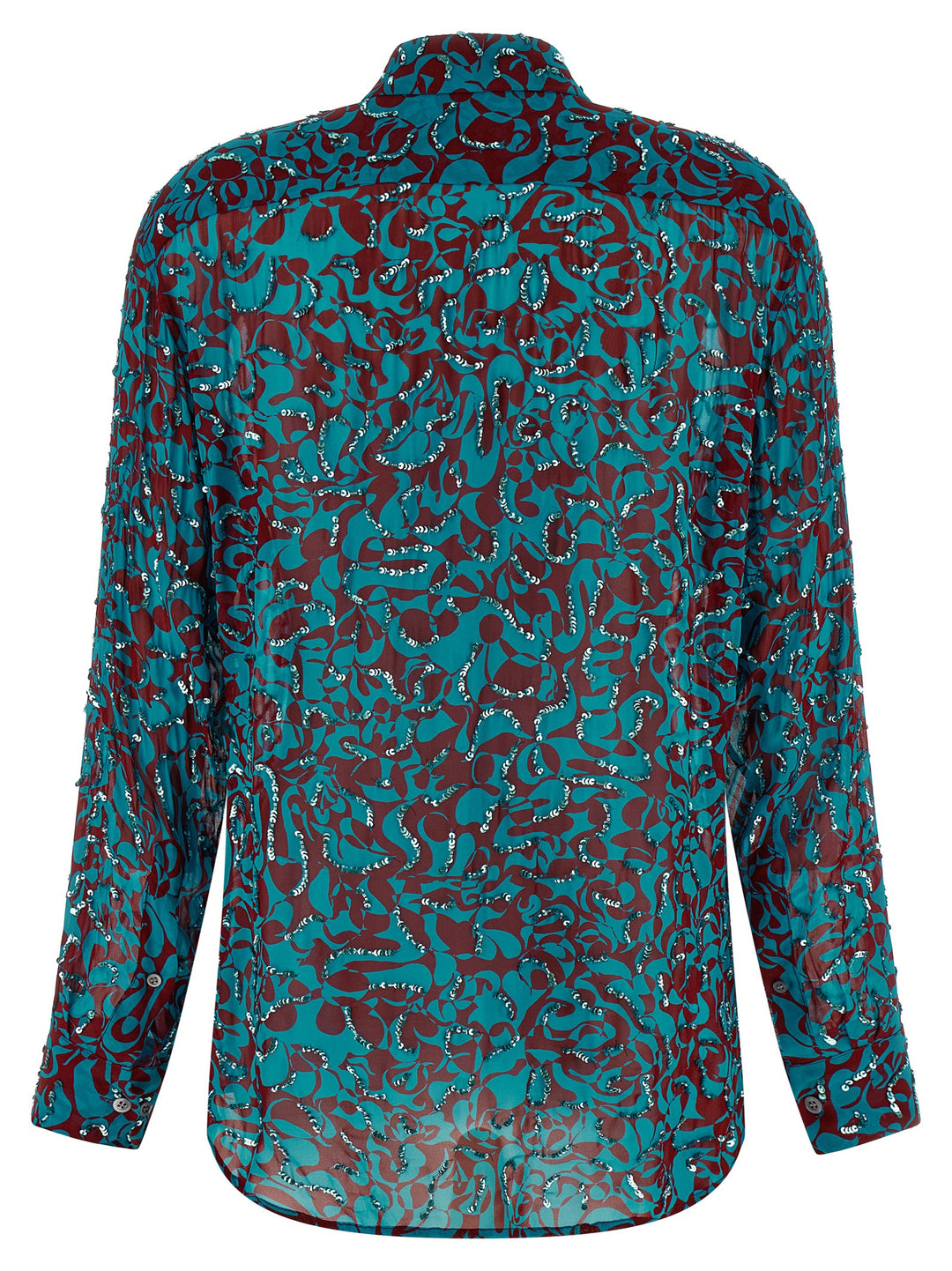 Dries Van Noten  Clavelly Shirt and Blouse - Light Blue | c1320a80faf74188a576352f93311d4ab002eb69