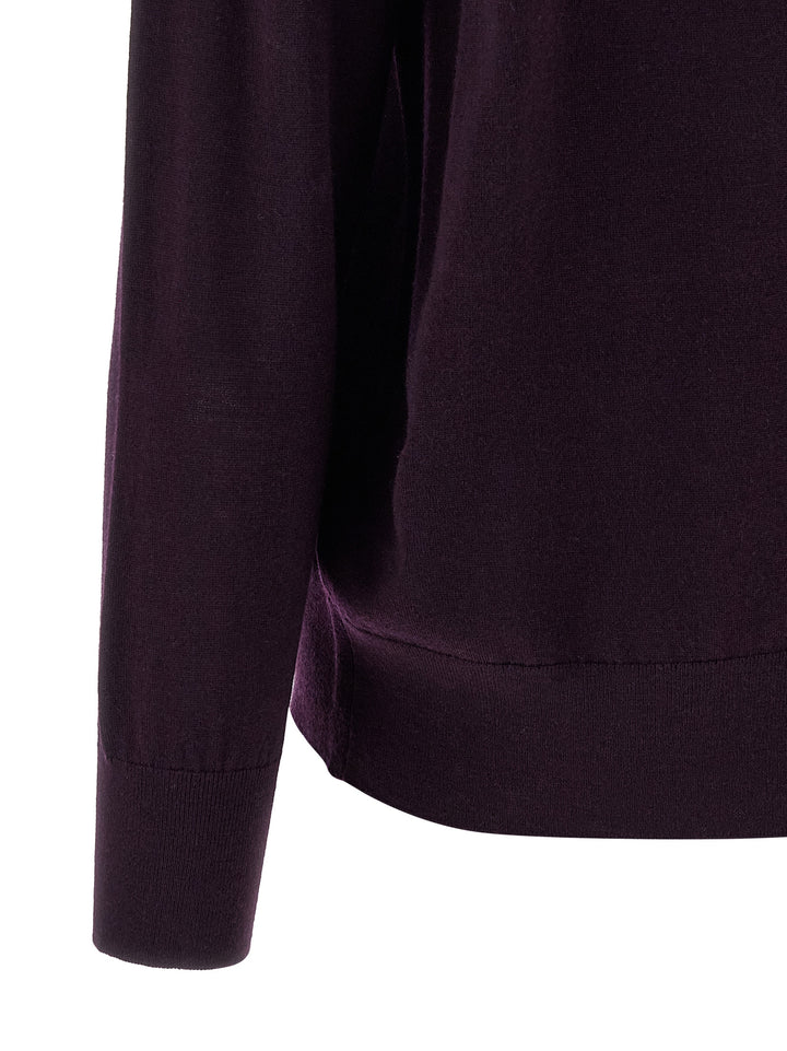 Dries Van Noten  Tuomas Sweaters and Cardigans - Purple | 9ce3ba7ba99b86b297ec0f6d2a18e2a0d551ef52