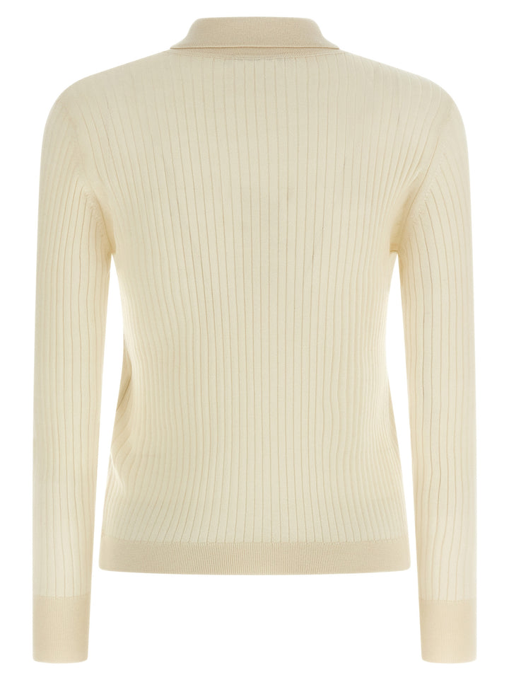 Max Mara Mxpgitano Polo - White | cbb454c677e3dcfeba321bb57724eb42570452cf