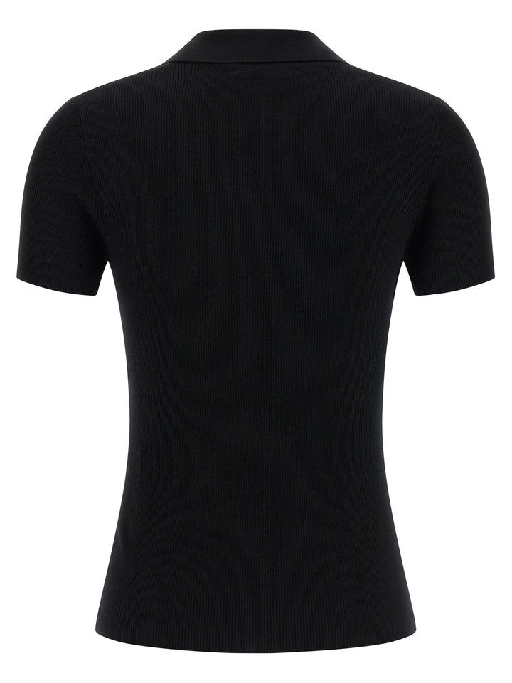 Max Mara Mxmalbero Polo - Black | 4abb7a8dad0eb0a5f3512a1e5debd407f9728a9c