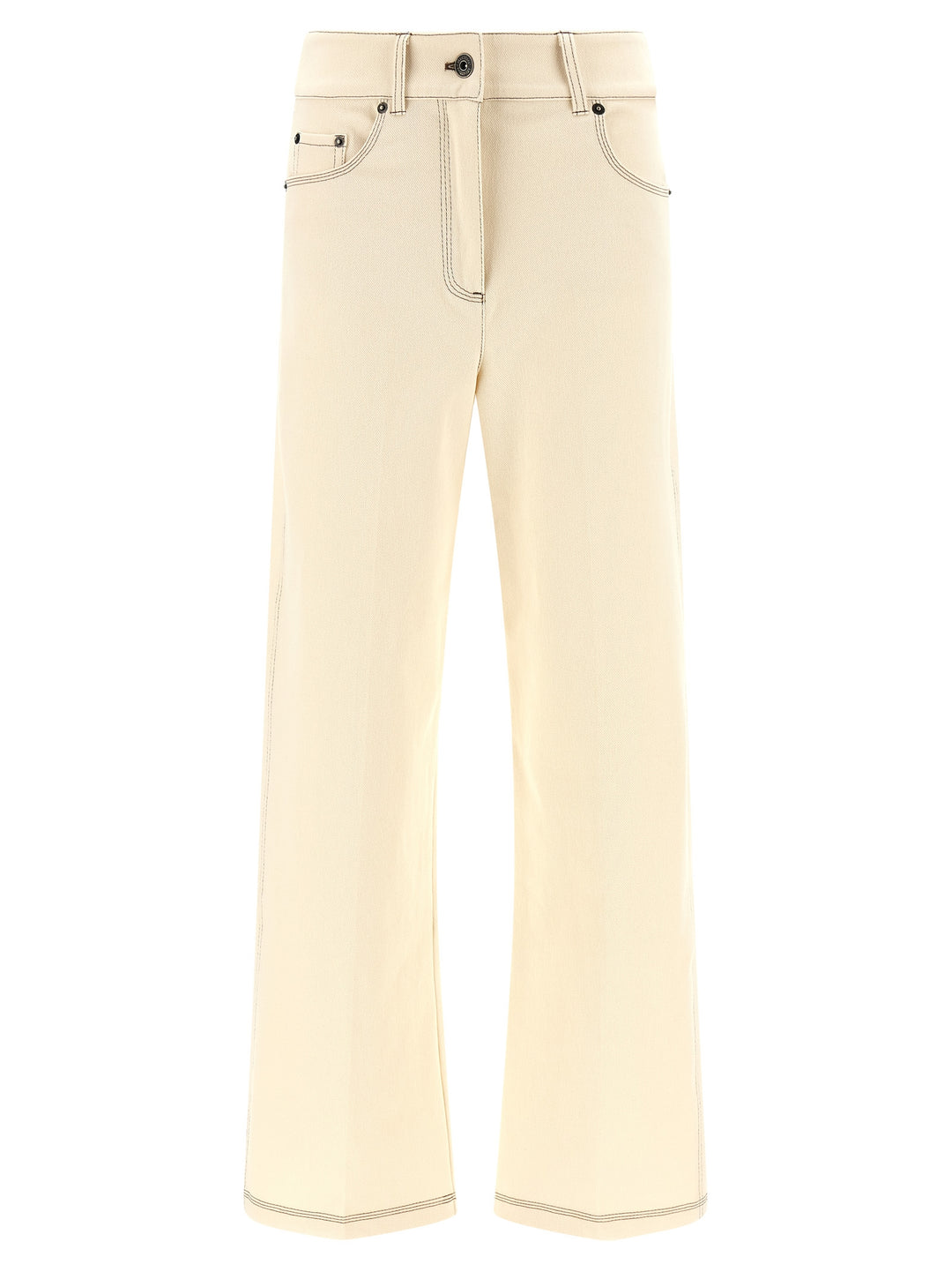 Max Mara Mxpribes Pants - White | 3571bb919a845f485b0140f28becb0a4e1fb9378