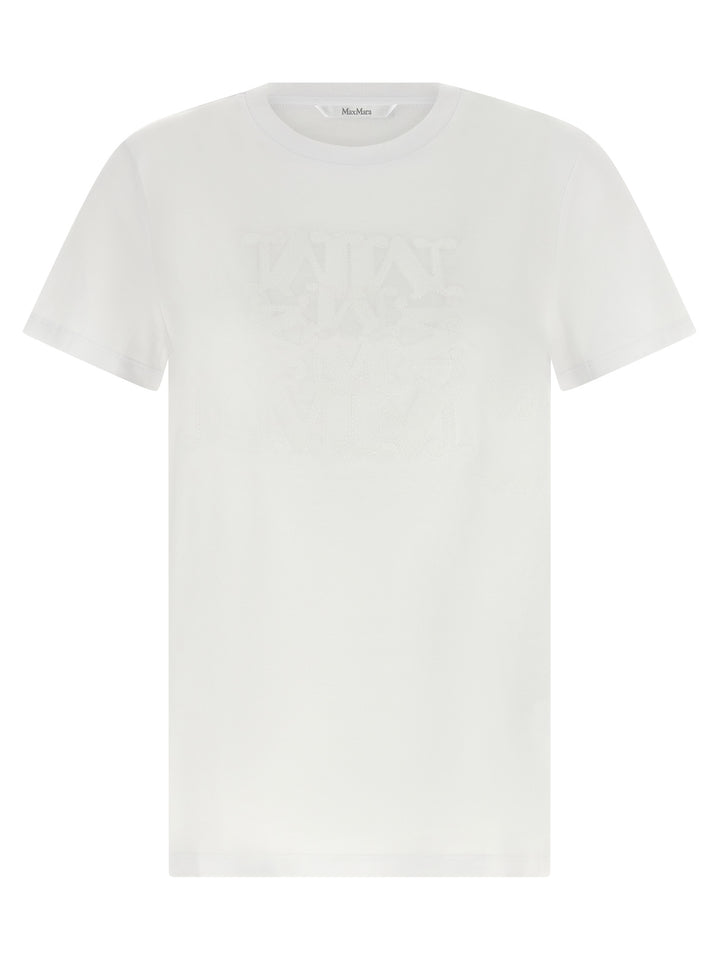 Max Mara Mxmgiovane T-shirt - White | f60faae4d61af845c5f2854b246e393b44b3fab0
