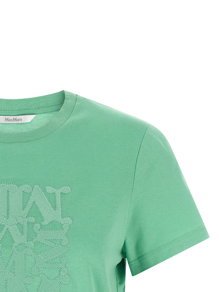 Max Mara Mxmgiovane T-shirt - Green | 377dd6b0b2d2574c8789af9d1d8f80c7fcf8d826
