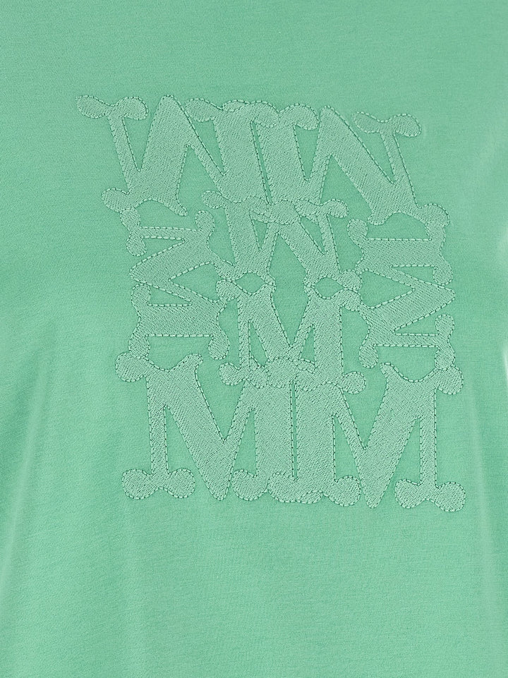Max Mara Mxmgiovane T-shirt - Green | 39eba2be225718629c69c3b5588ccd3c84fed049