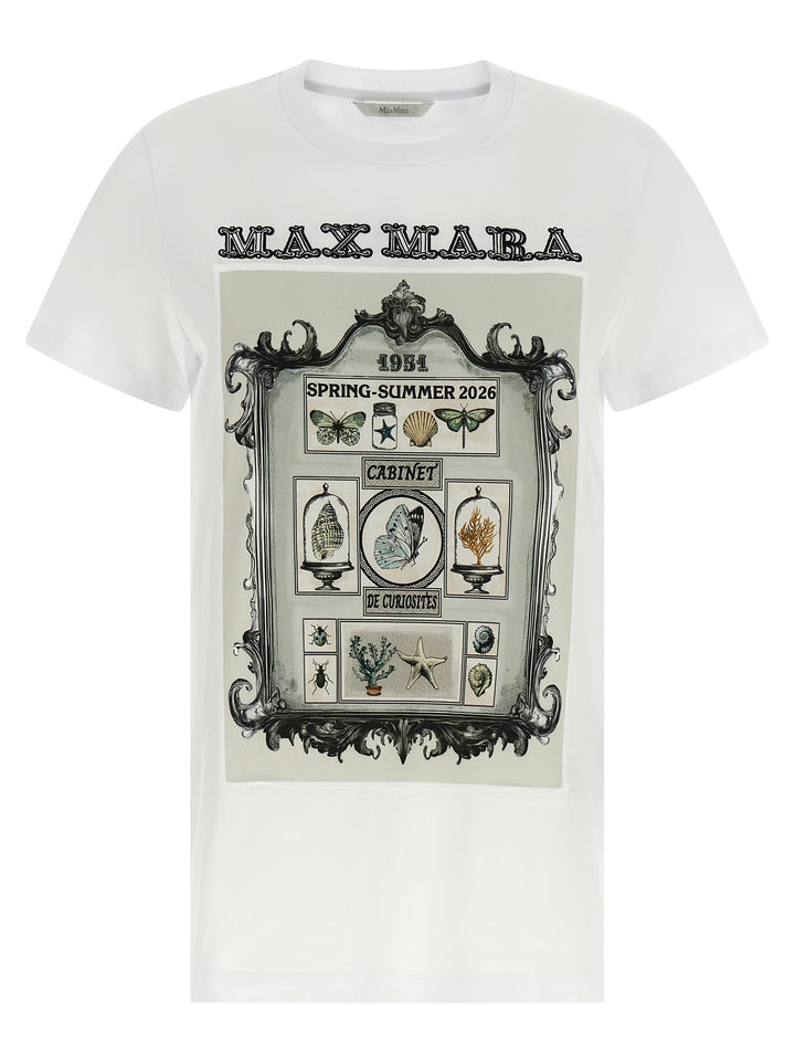 Max Mara Mxmspadino T-shirt - White | 971a0efb34d9440afaf4d80210c225ff1cc728be