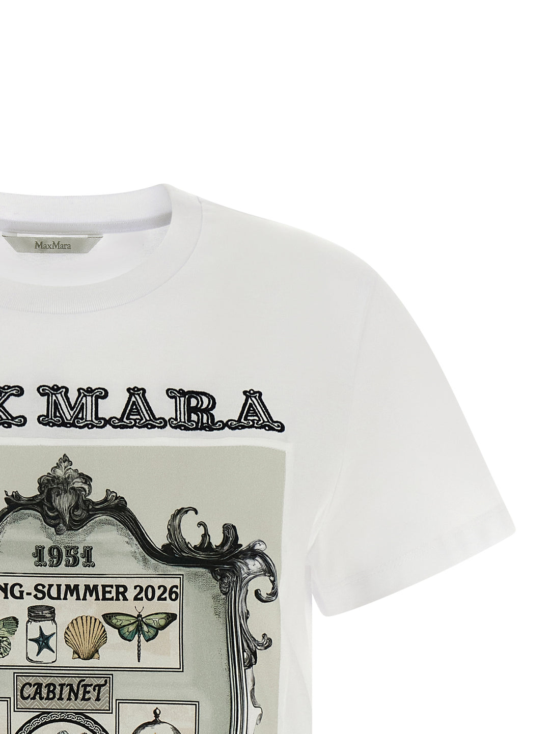 Max Mara Mxmspadino T-shirt - White | cd2e6e53e3964d0811e7dfc642f5f3957c5953ba