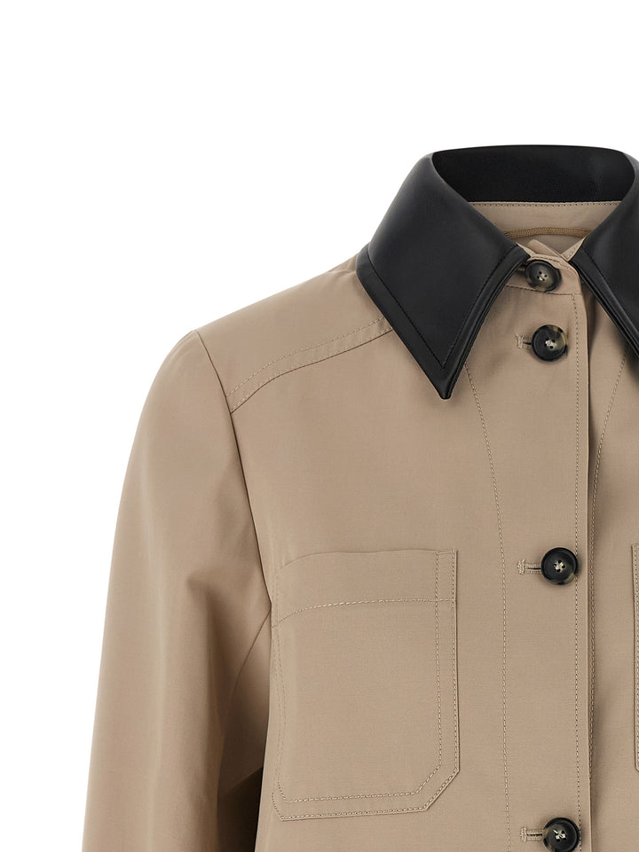 Sportmax Spxsuperbo Coats and Trench Coats - Beige | 8df430a4ed00b07a7451320229721b63bc1ff010