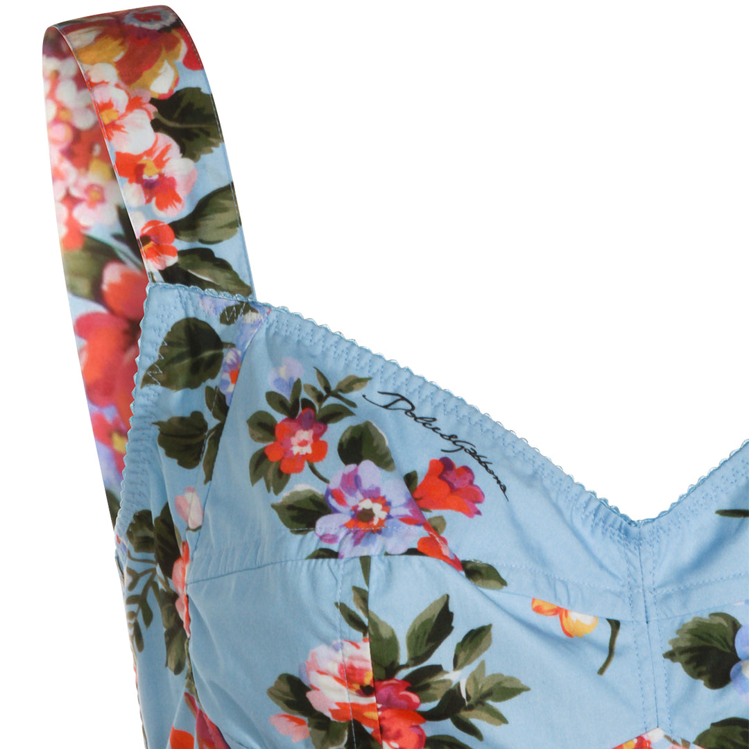 Dolce & Gabbana Dresses - FIORI F.DO CELESTE | efc0831739ead53db073aabc444ddee1754afc78