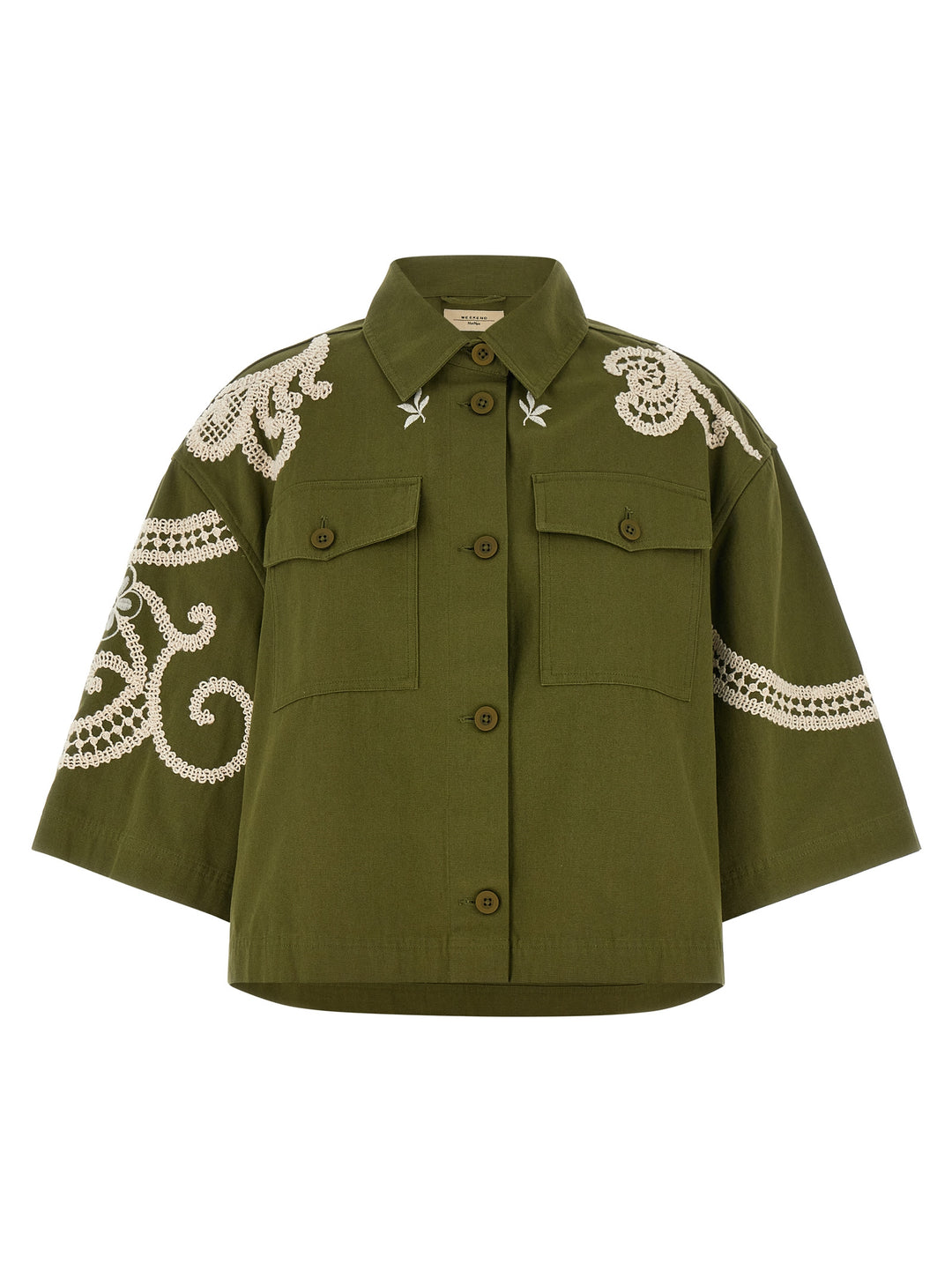 Weekend Max Mara Wkdcomo Puffer Jackets - Green | 16652b97105d594a1fd36c60475f64c0c3a6b252