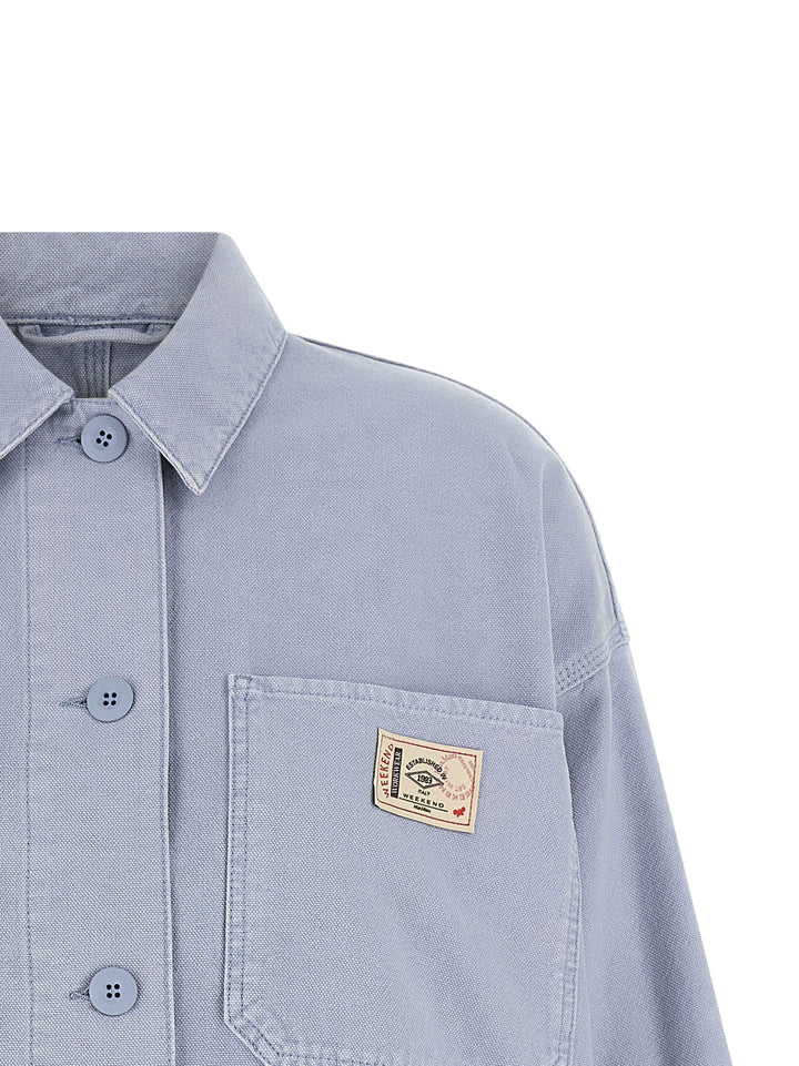 Weekend Max Mara Wkdalbum Puffer Jackets - Light Blue | 2c9744c9ce48795d056f40d3dcebddec9bc27a77