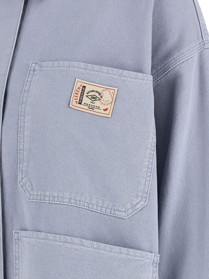 Weekend Max Mara Wkdalbum Puffer Jackets - Light Blue | 4a284fa25aa4a68e5435ba05bdf2352d6a93bcbd