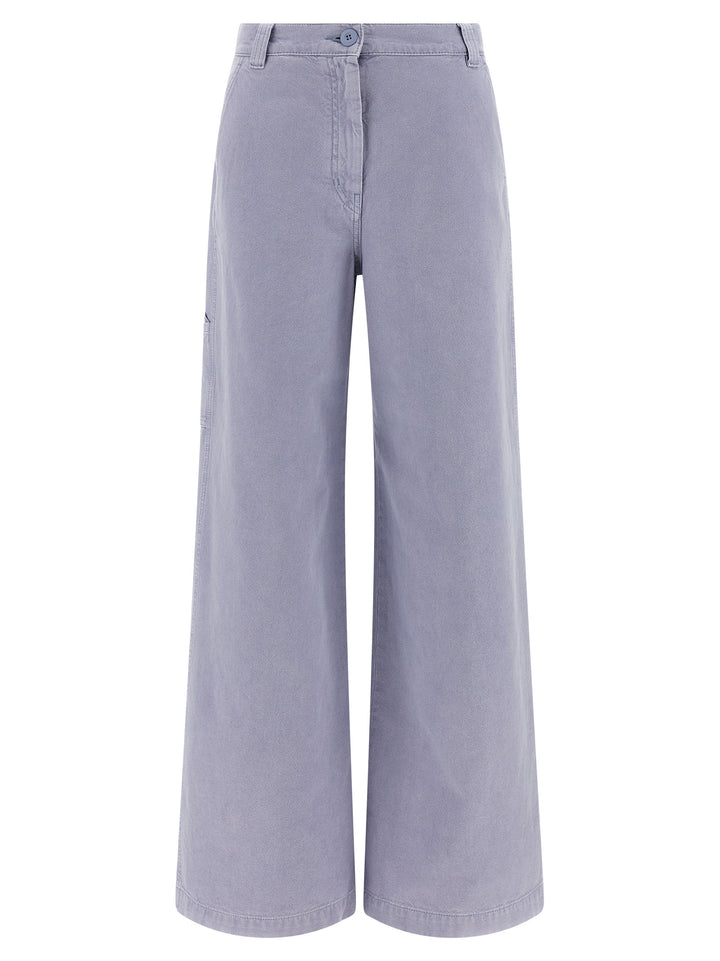 Weekend Max Mara Wkdskipper Pants - Purple | 180016bfe3513c9bcdb6928905f535c742490ce9