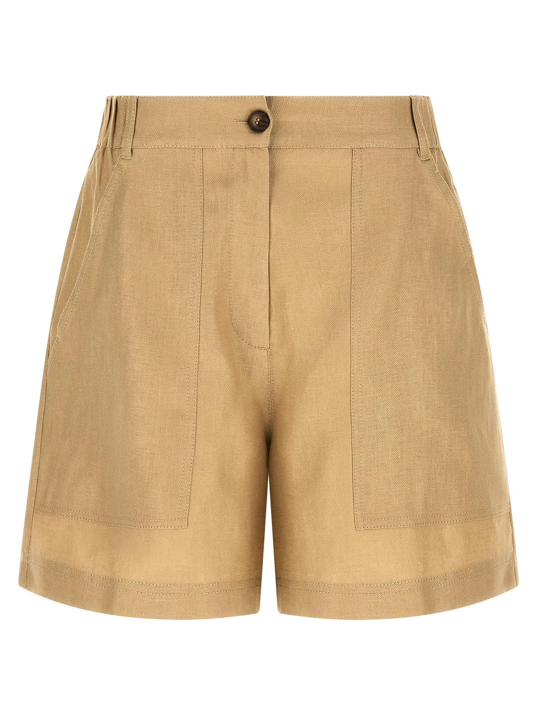 Weekend Max Mara Wikveletta Bermuda and Short - Beige | 67710b858b4343f65cda5149ad7ea6d6c4ce2c3b