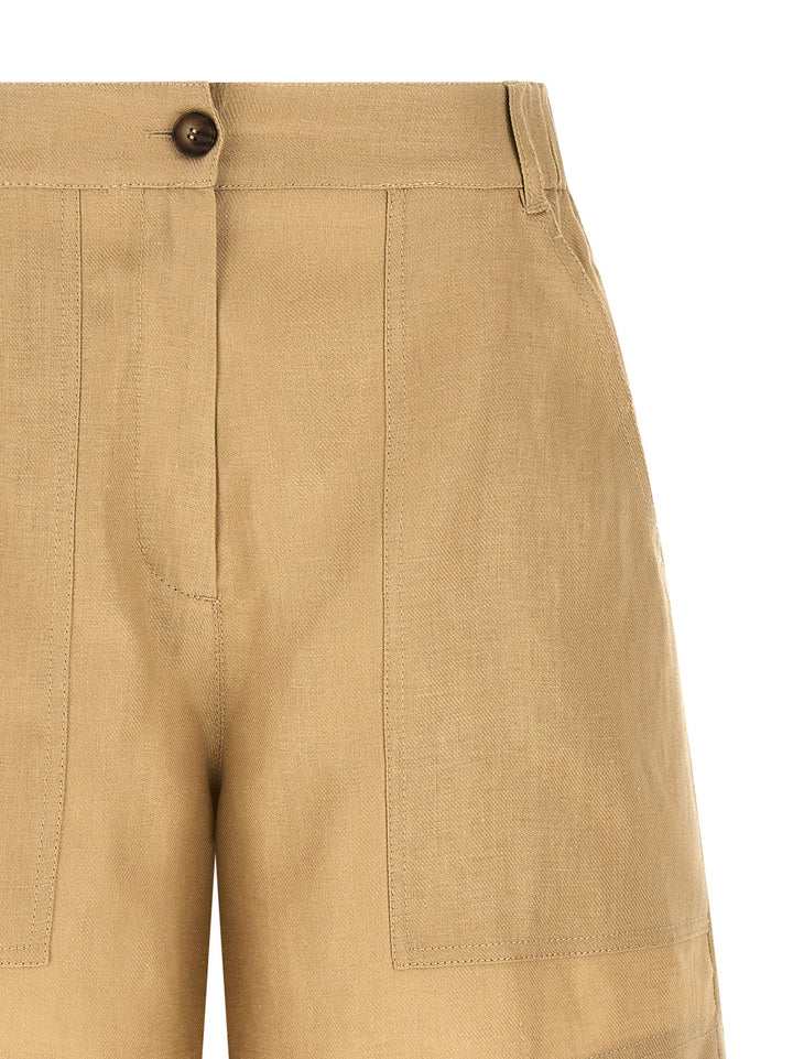 Weekend Max Mara Wikveletta Bermuda and Short - Beige | 77d954673717b6213f284439db163ce19c1deef9