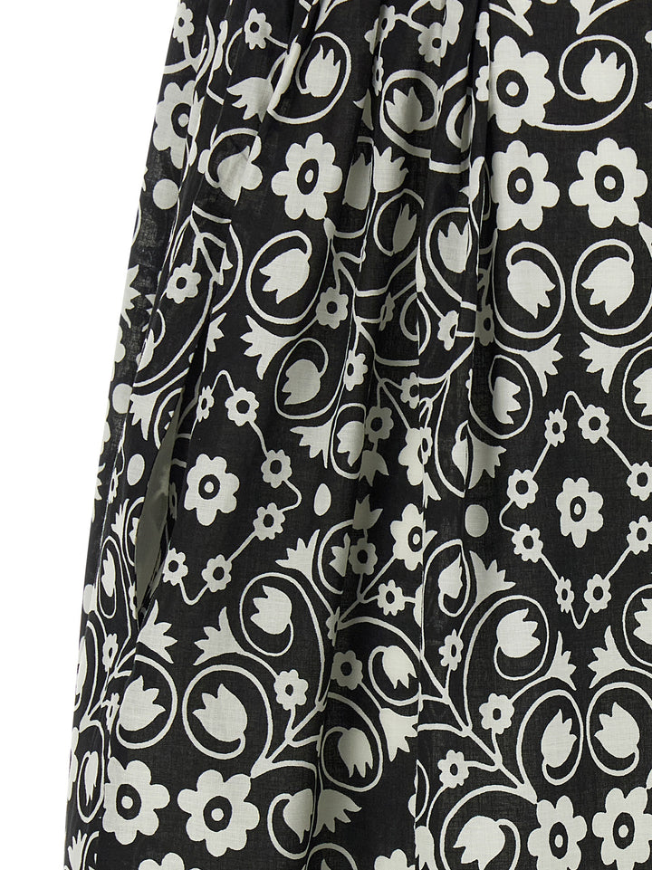 Weekend Max Mara Wkimoli Dresses - White/Black | a204bf000b8f3e43cb205a1a40afdfc47278f7f7