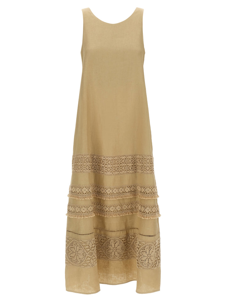 Weekend Max Mara Wikdolmen Dresses - Beige | 01293ac8eca5738e12a7bbc872899663321df7b3