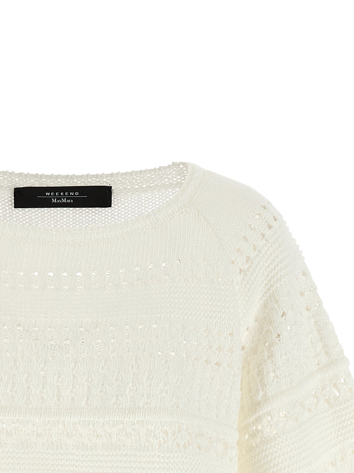 Weekend Max Mara Wkiorche Sweaters and Cardigans - White | 483d457a876a32fa3b69cca25b6adbfe4f369e5b