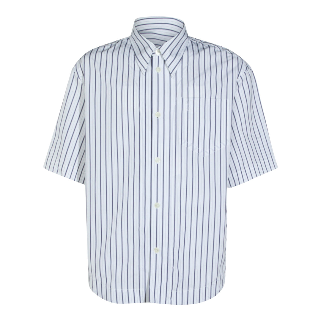 Ami Paris Shirts - WHITE-BLUE | 97d44ea39e27e164e7242361cf77aa9a97c4e561