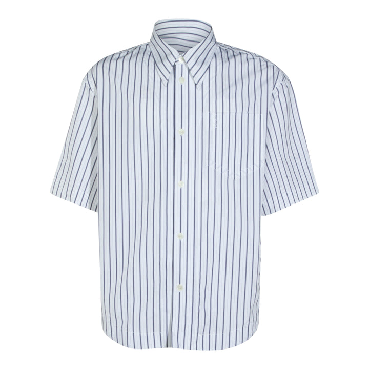 Ami Paris Shirts - WHITE-BLUE | 97d44ea39e27e164e7242361cf77aa9a97c4e561