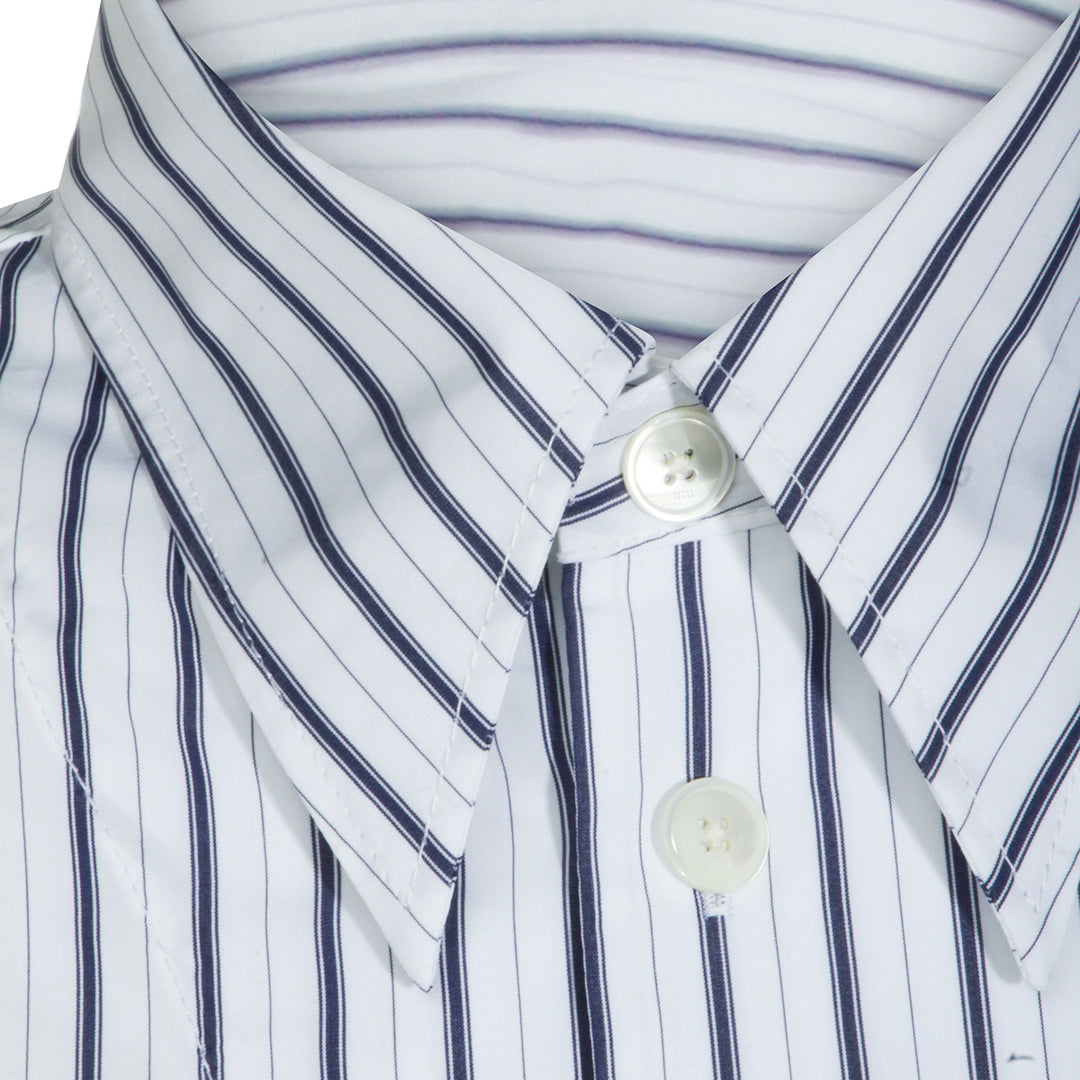 Ami Paris Shirts - WHITE-BLUE | 3f71b753a88a48927760ae654c29db3c9554414a