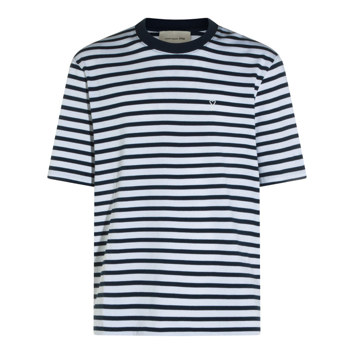 Ami Paris T-shirts and Polos - BLUE-WHITE | e01cb8595144687e590e0c9b37414079bd1efc7e