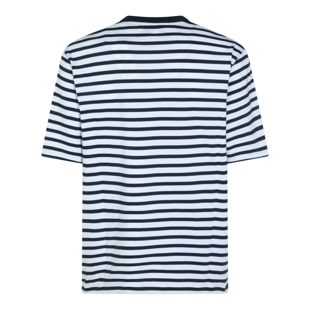 Ami Paris T-shirts and Polos - BLUE-WHITE | 78d88043b1e95b6bb2a5aa82c8a3ead41301984e