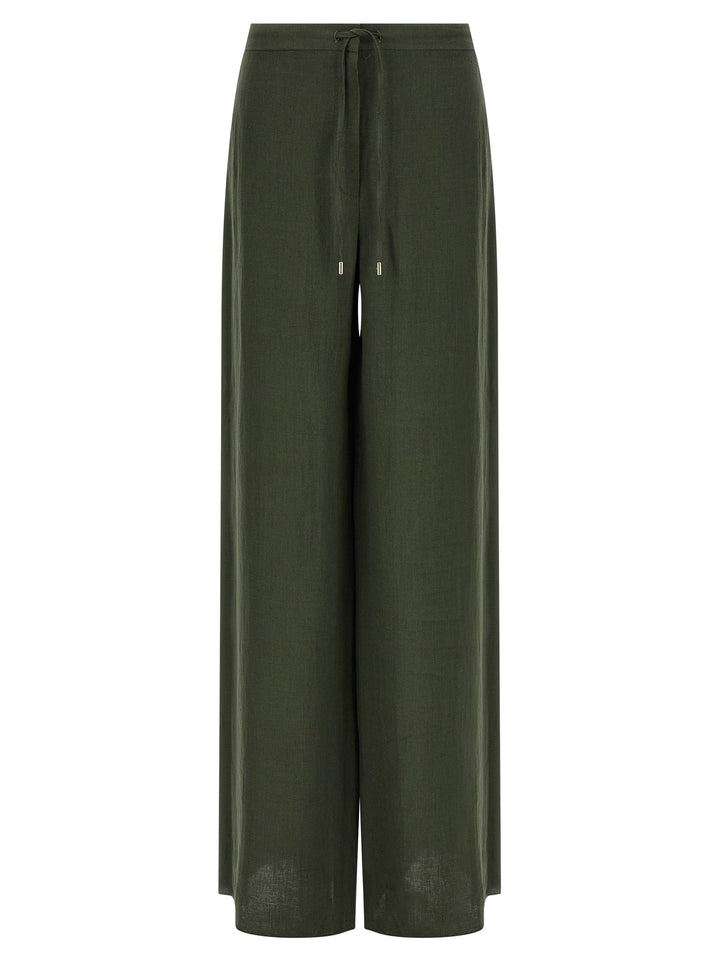 Max Mara Studio Mstpelota Pants - Green | 6708a08465daadf485cf9f45526b45350d28d437