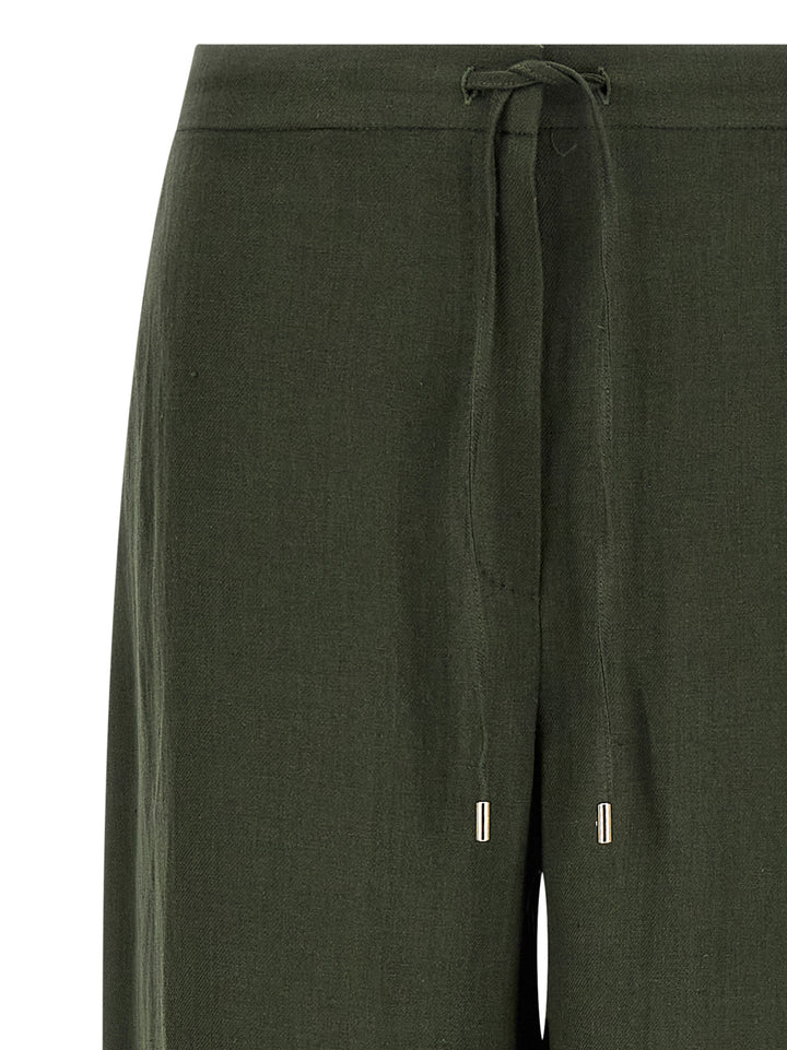 Max Mara Studio Mstpelota Pants - Green | 37ce89e86e8728a78bff464e041803d591cbdf34