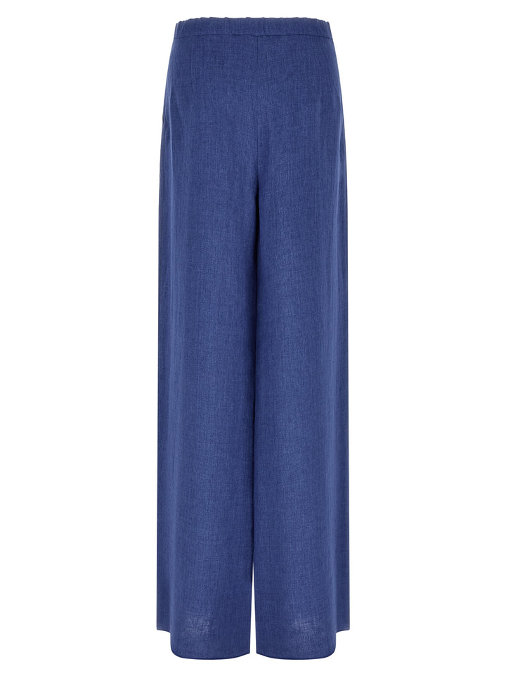 Max Mara Studio Mstpelota Pants - Blue | 99118d8451ddb2609e0dd94462e24a5e9865059b