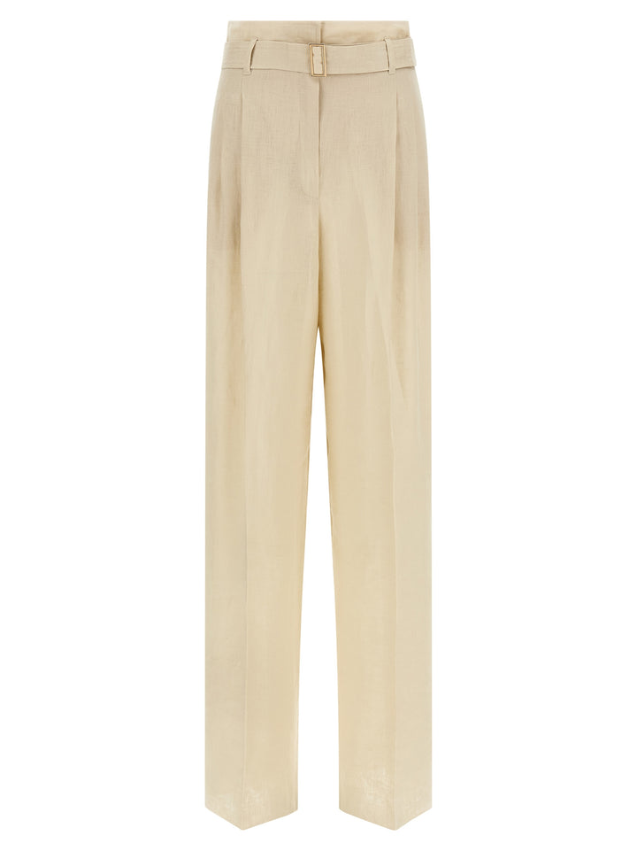 Max Mara Studio Mstmateria Pants - Beige | c94f3fb758a6db09b3a53e8219ca143f6a955aef