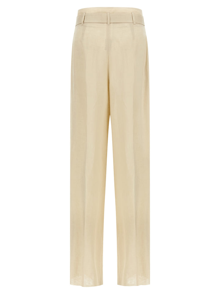 Max Mara Studio Mstmateria Pants - Beige | e7ee999ed1515a0ba55272dc7968e5669545748a