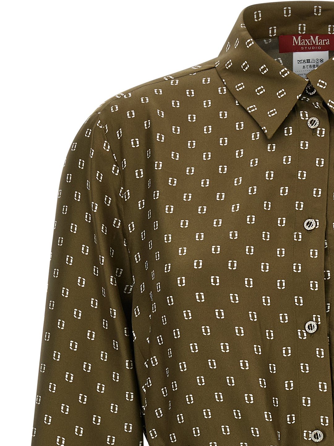 Max Mara Studio Msttenuta Shirt and Blouse - Green | 5ac3a945250c2fe693df499de4c556ab33cb3cb0