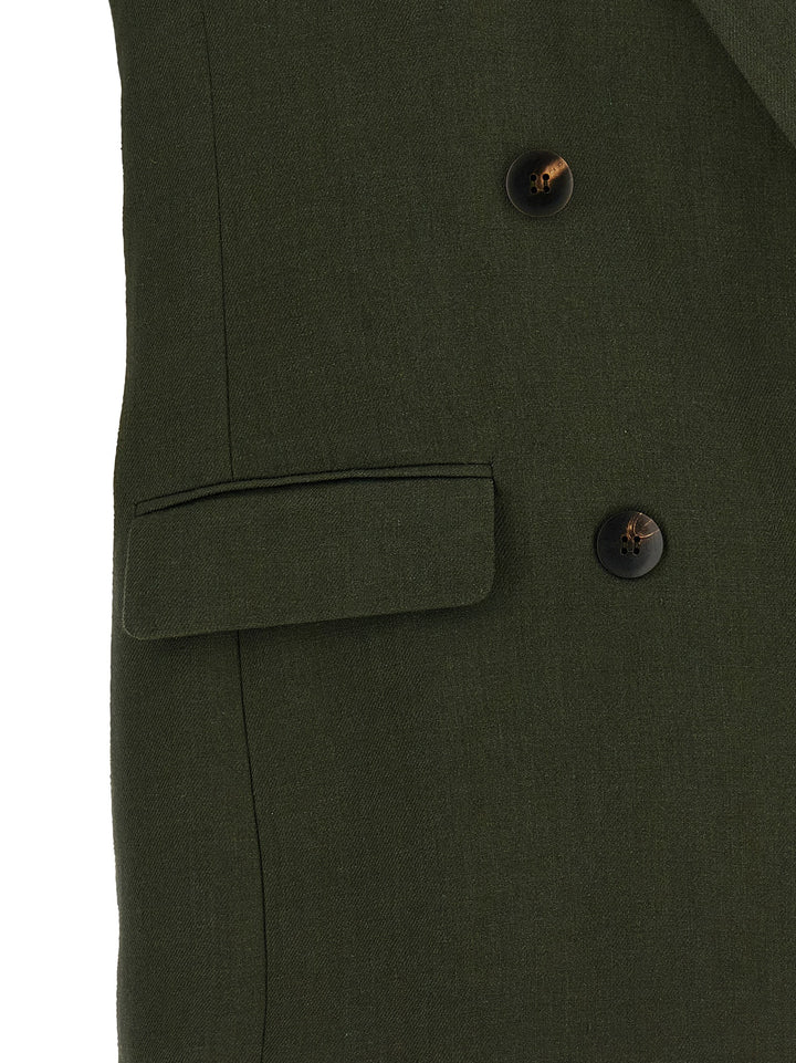 Max Mara Studio Mstaia Gilet - Green | 21a2d08ca6a928d932bd35f60e1d1f94af4be821