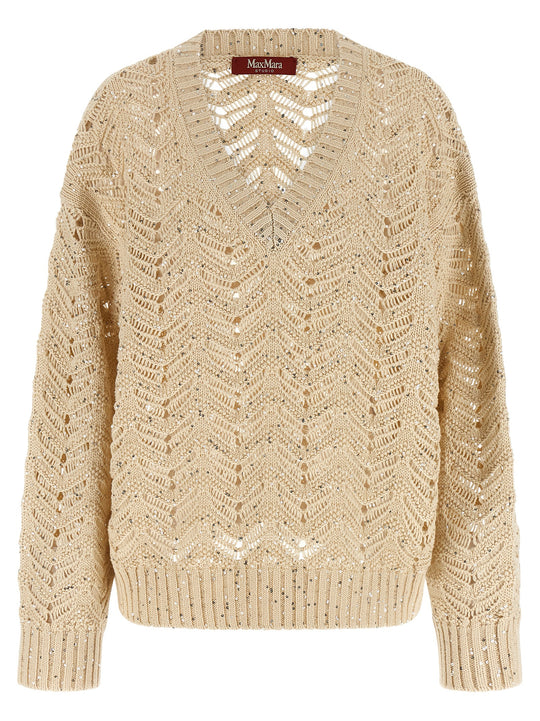Mstfelino Sweaters And Cardigans Beige
