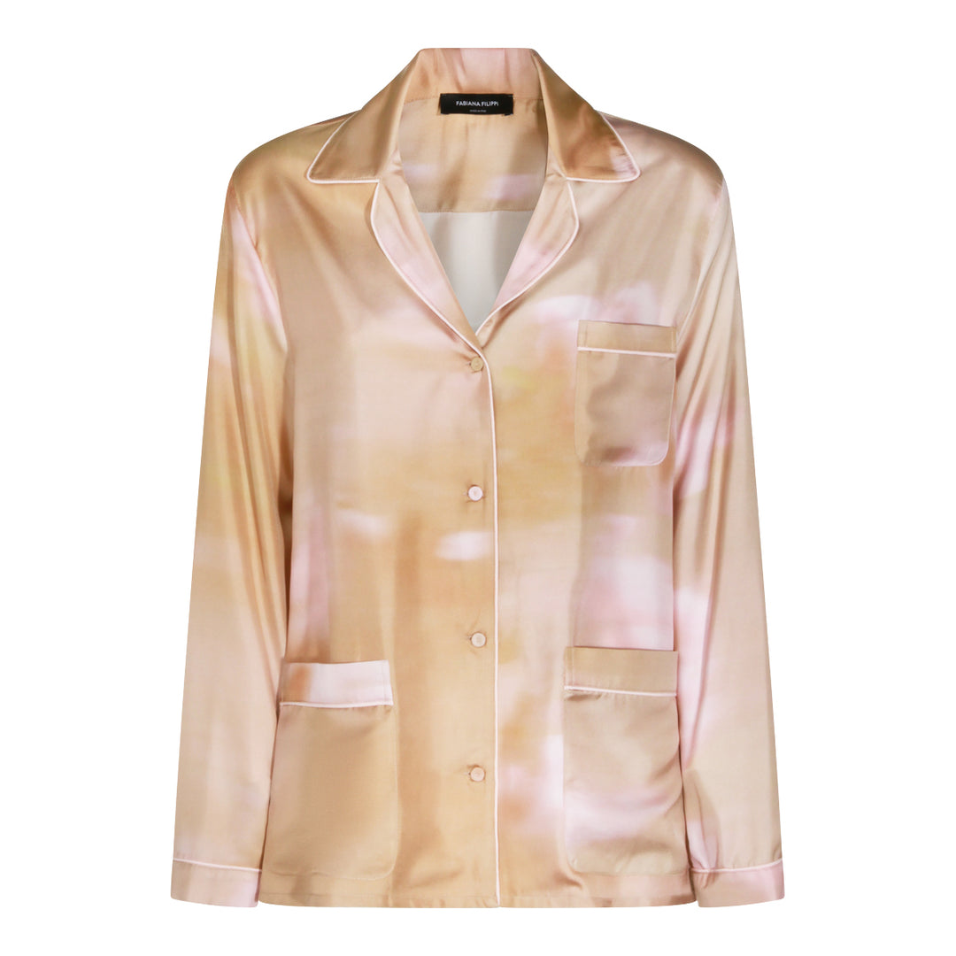 Fabiana Filippi Shirts - BEIGE/ROSA | cc2fbac8bef1257f131d15f462bdda6c4925fc16