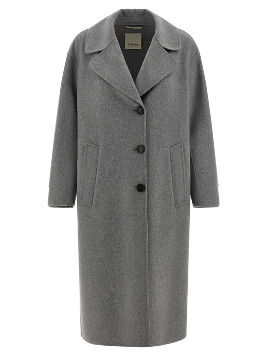 Smmzoe Coats And Trench Coats Gray