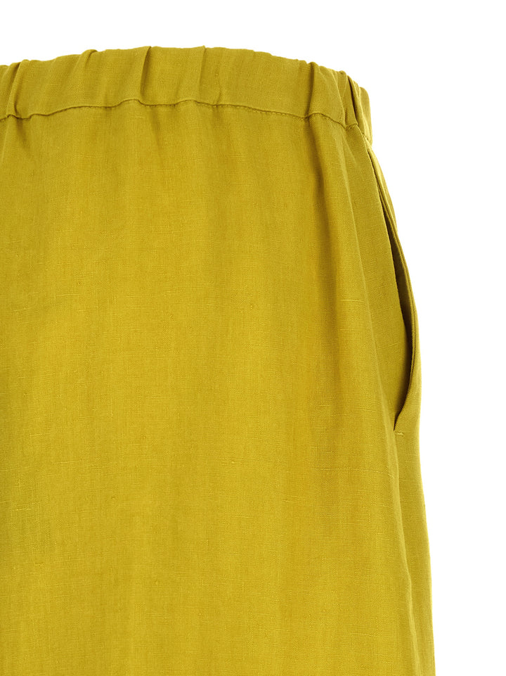 S Max Mara Smmaurora Pants - Yellow | 6c5fd7ba6f11e75acf9fc17007fb5bd22d5806b7