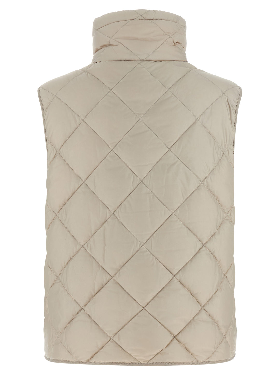 Max Mara The Cube Tregic Gilet - Beige | e0e4cd5a34088fdea779a91d36e519aceb043472