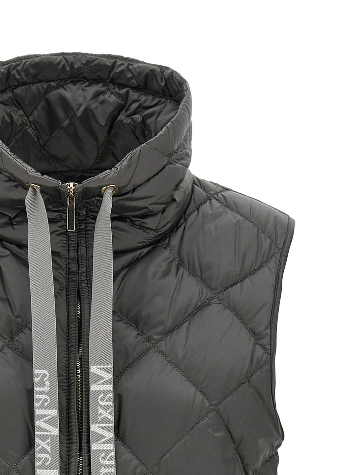 Max Mara The Cube Tregic Gilet - Gray | ede14e9c6fb61c400087f260b45bc3980161e0d4