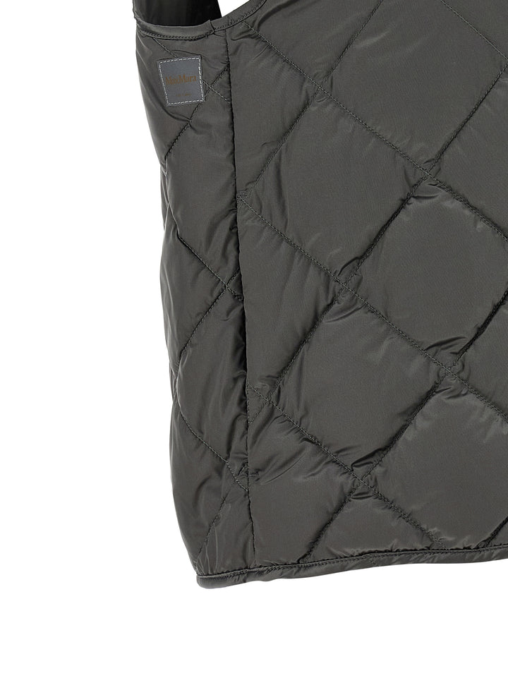 Max Mara The Cube Tregic Gilet - Gray | 491d3d636f4aa4b856f8af62c4c84d3c9dd158f1