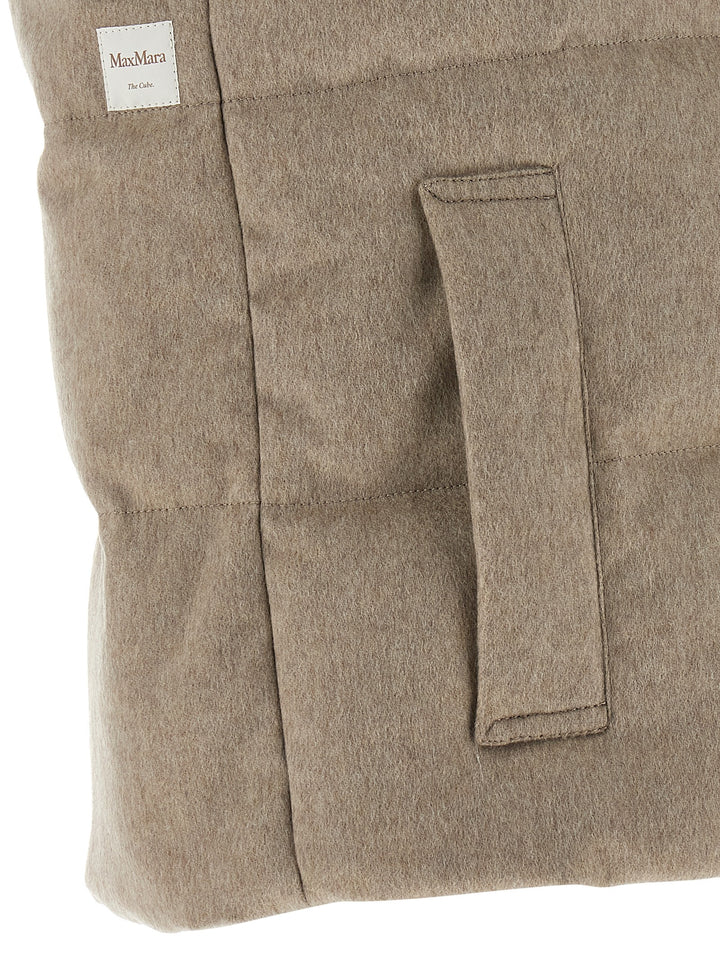 Max Mara The Cube Mtcamoroso Gilet - Beige | b262d89b3bd15d0e24544bc12c81187f28ab4ddd
