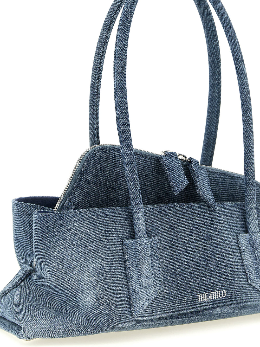 The Attico La Passeggiata Small Shoulder Bags - Blue | 72d0753eb628b465ecc7a12c22f7214292cd2593